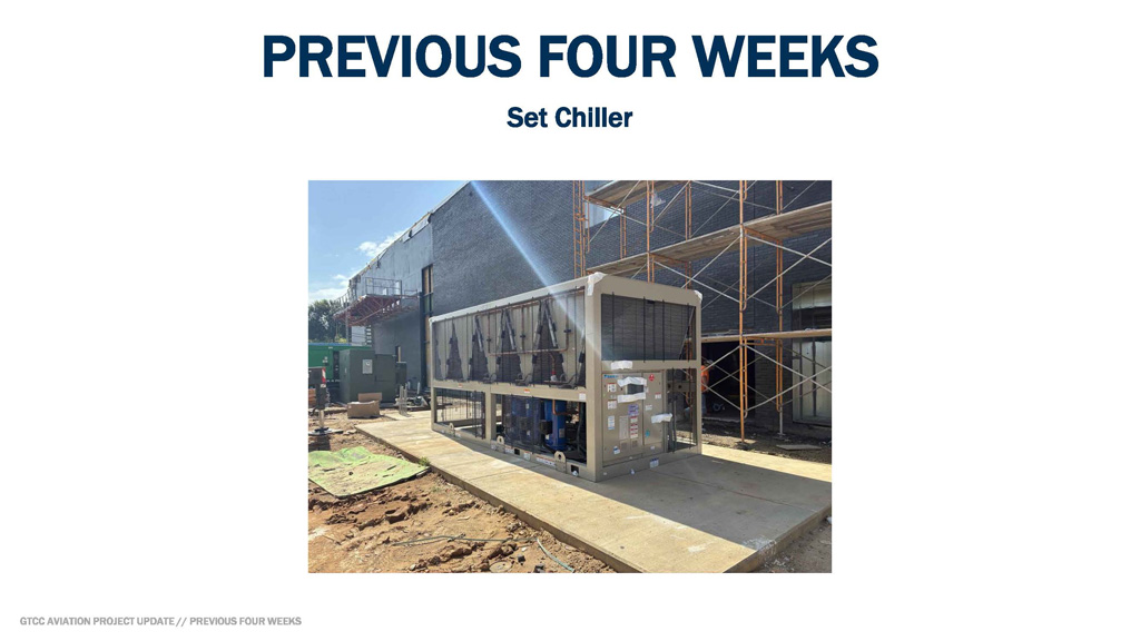 Aviation Center Update
