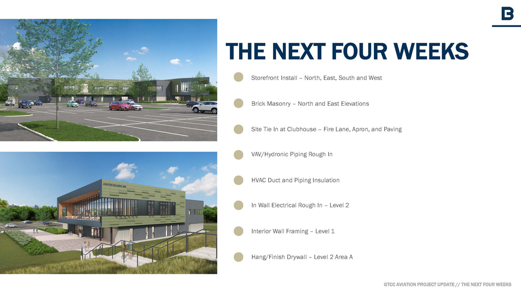 Aviation Center Update