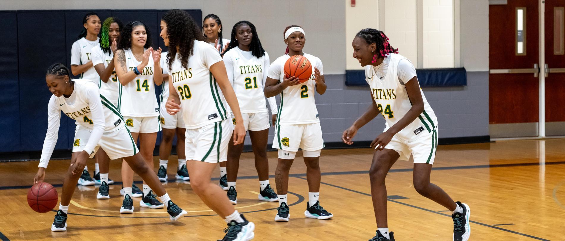 GTCC womens basketball team