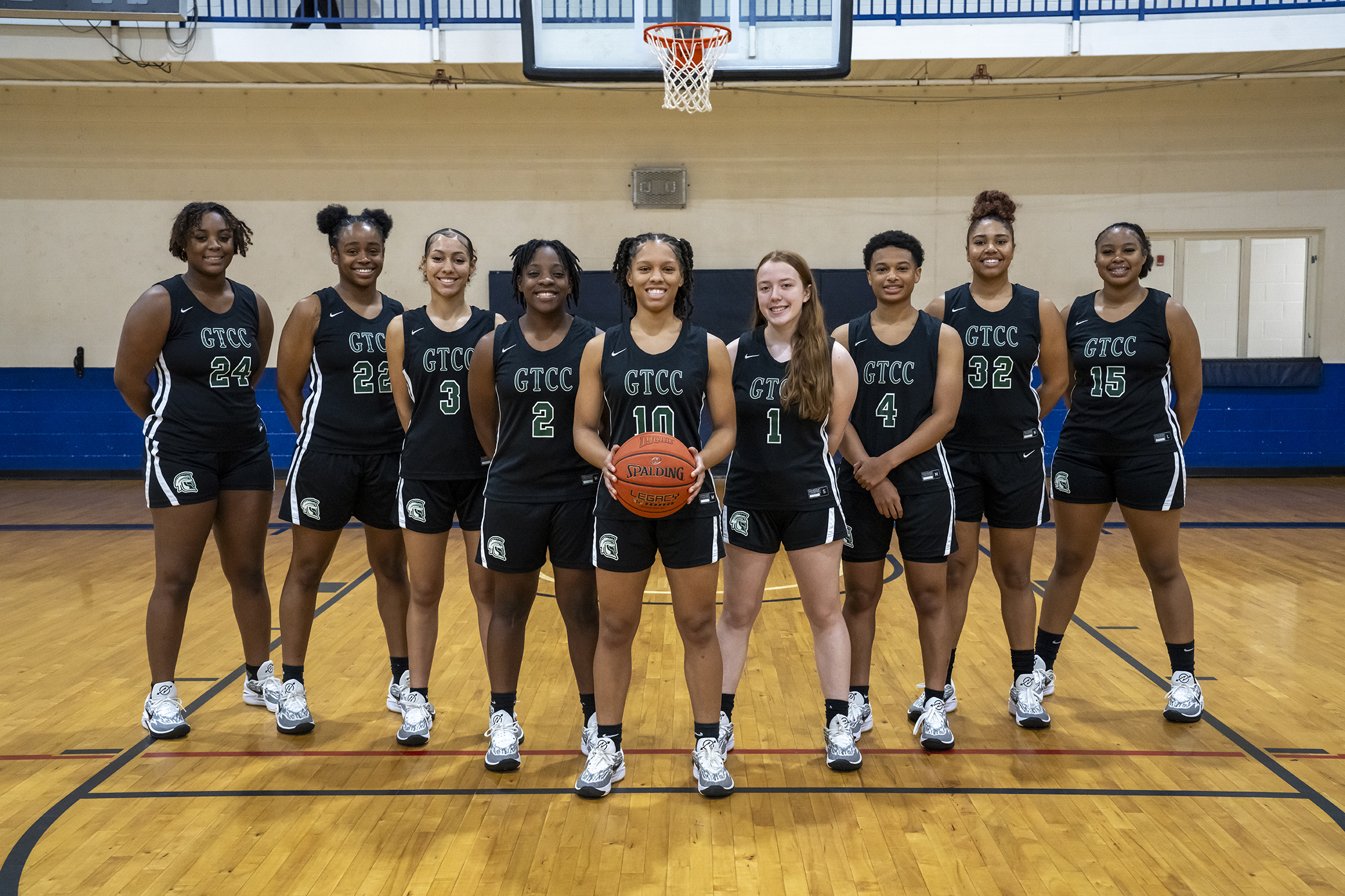 GTCC's women's basketball team