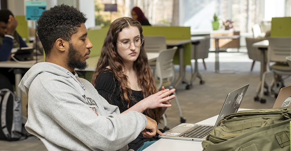 Students can get tutoring at the Center for Academic Engagement at GTCC.