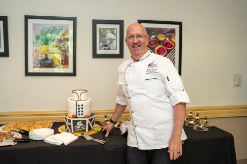 After three decades in Guilford Technical Community College kitchens, Keith Gardiner is hanging up his apron