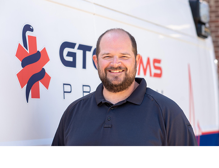 EMS instructor Robert Griffin