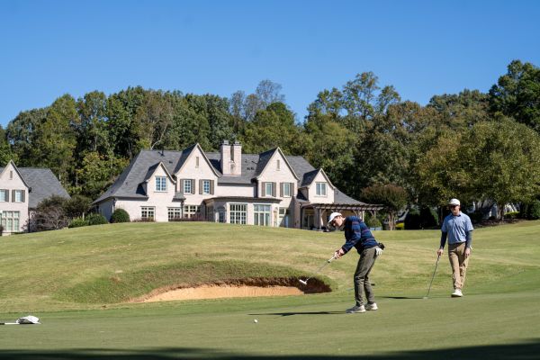 Golfers participating in the 2024 GTCC Foundation Golf Classic at Grandover Resort.