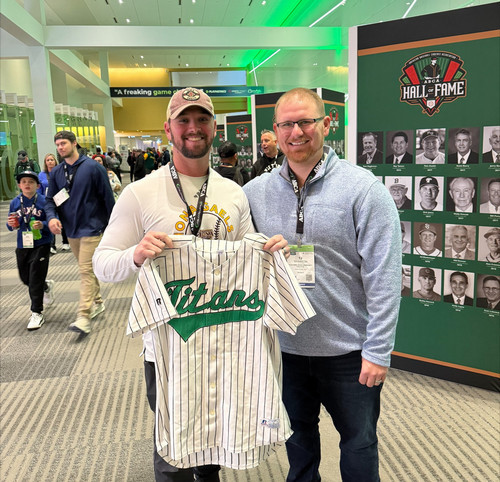 Successful NCAA Division I baseball coach Conor Burke traces his success back to playing days at GTCC