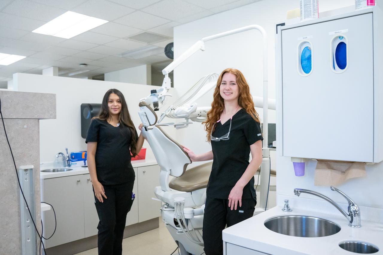 Two SlillsUSA Dental Students