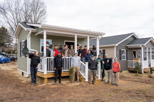 “Working with Tiny Homes provides excellent opportunities for students,” Sizemore said. “It gives them job site experience for installation. We can’t simulate this in a lab like we do in an actual house, so this gives students experience with a real house and a real job site. It’s practical experience.”