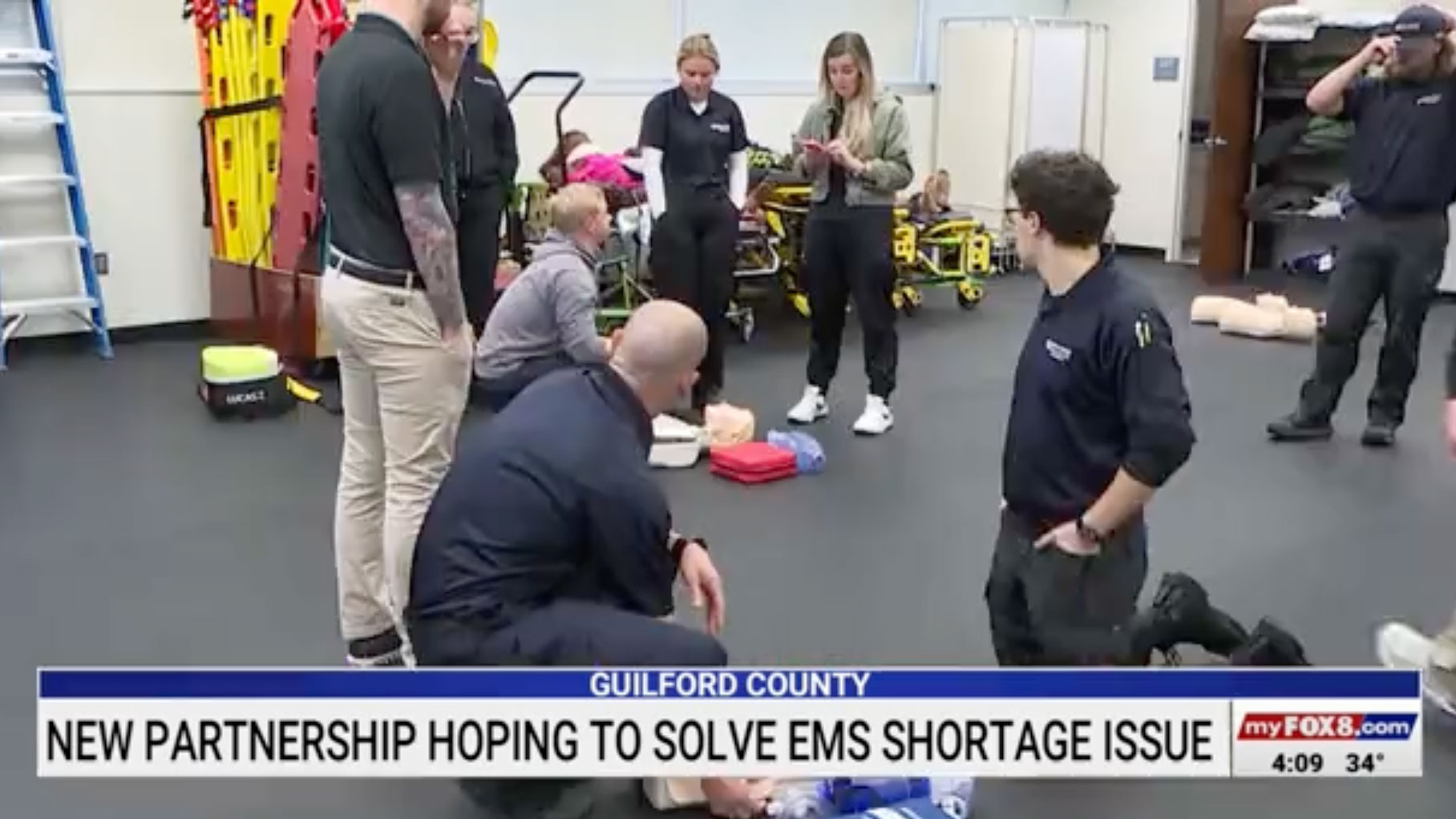 GTCC partners with Guilford County to train next generation of paramedics