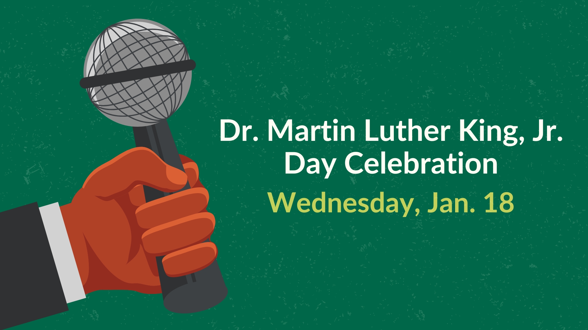 MLK Celebration graphic