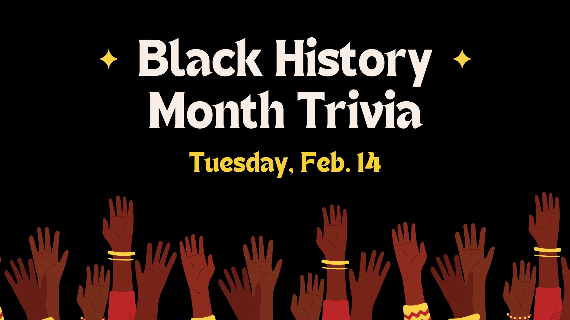 Black History Month Trivia graphic