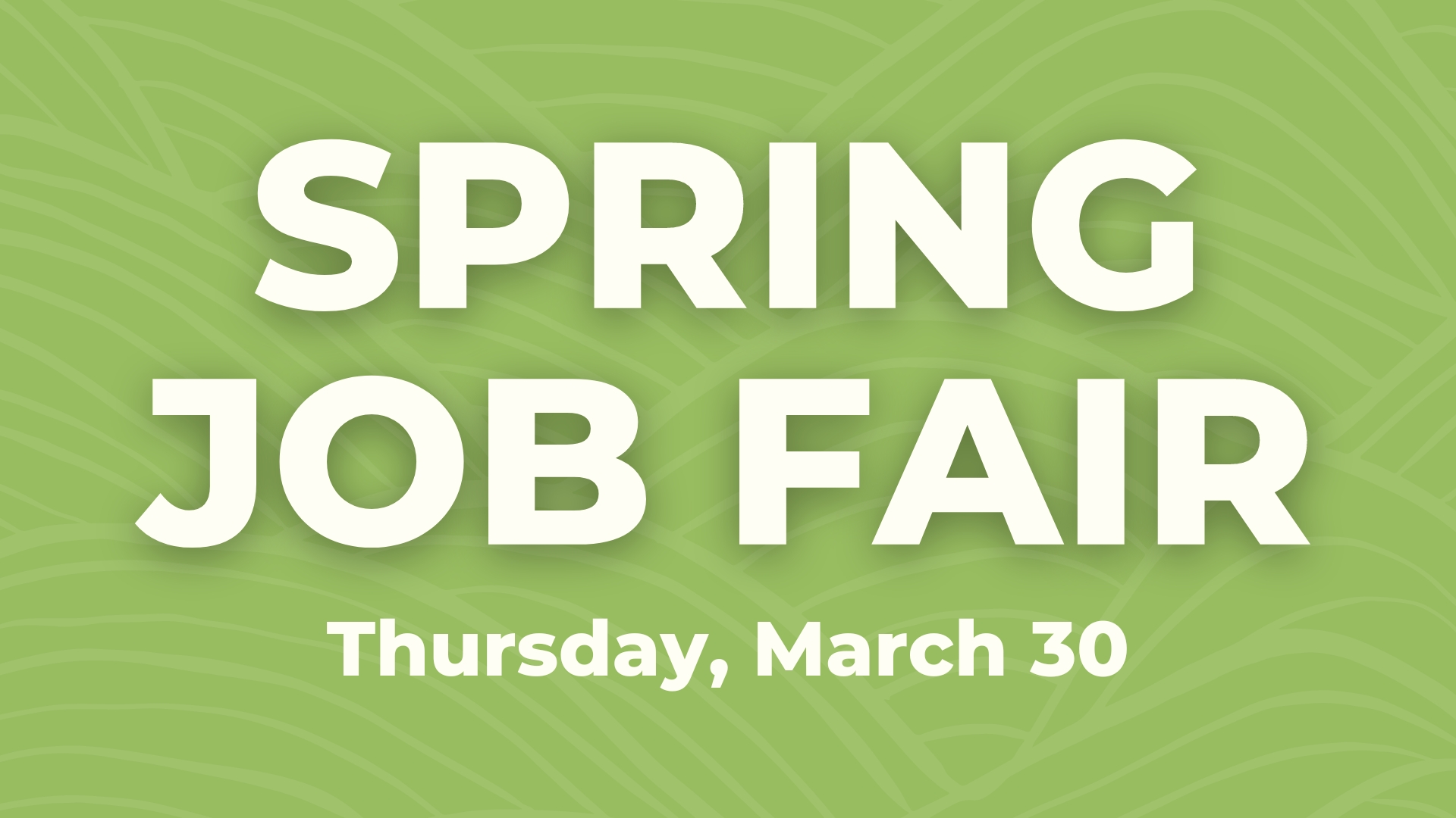 Spring Job Fair
