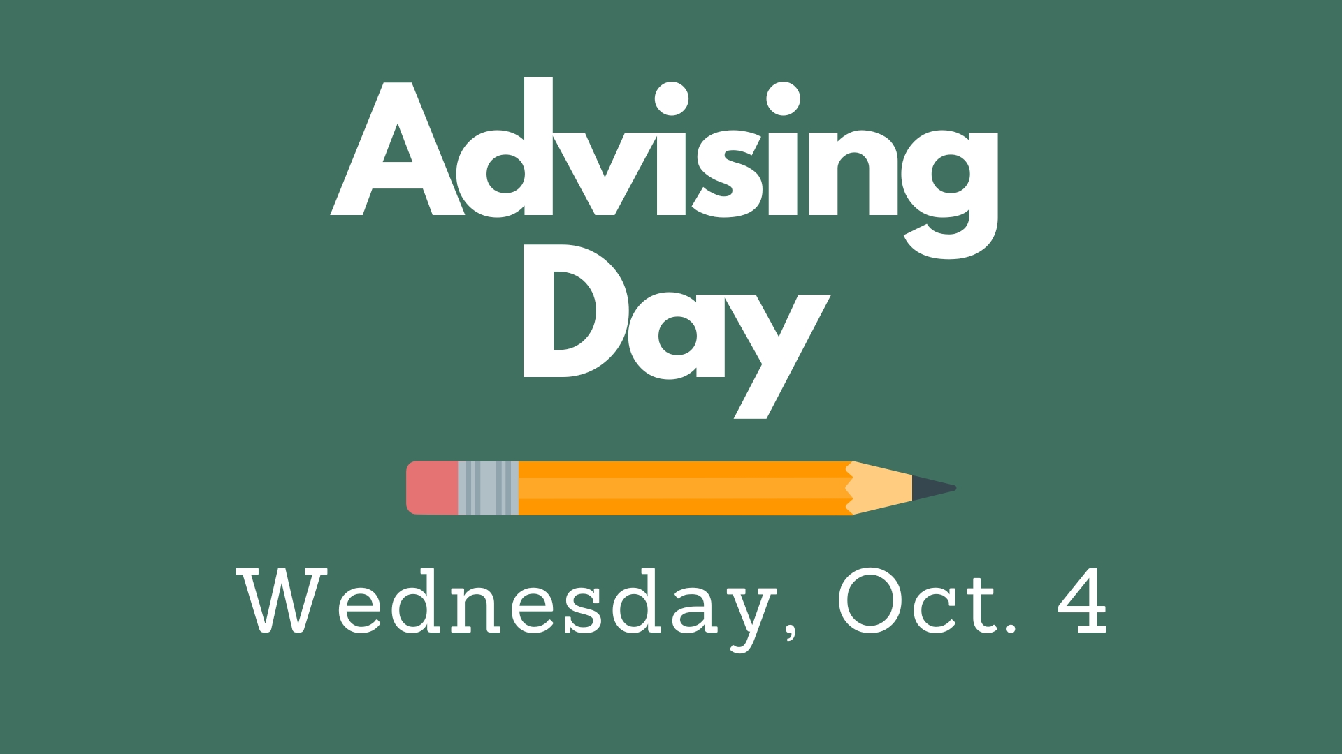 Advising Day graphic