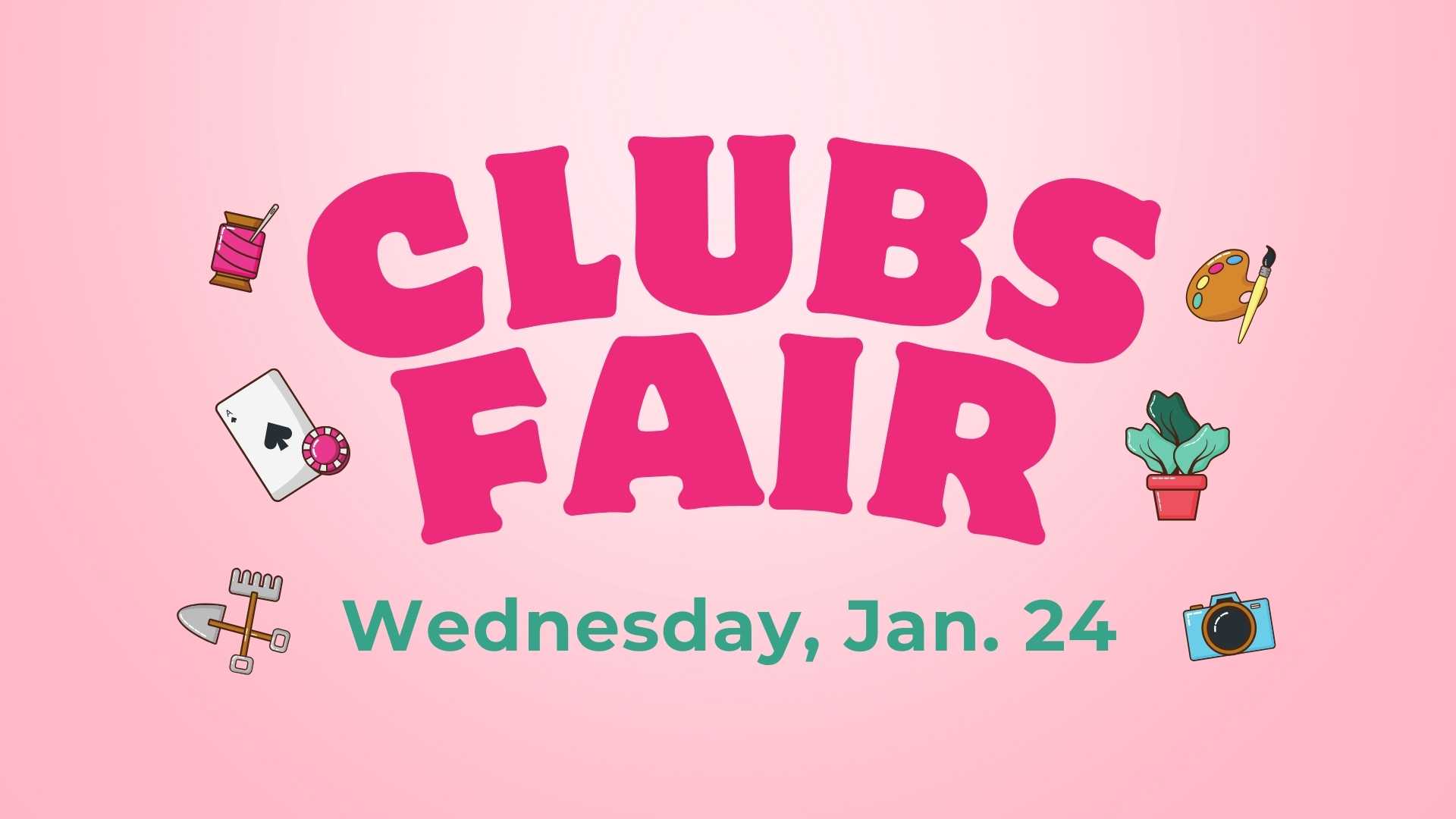 Clubs Fair graphic