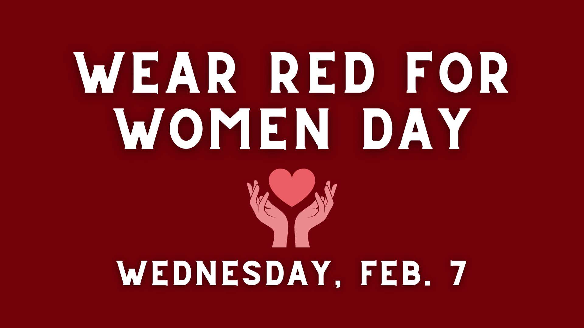 Wear Red for Women Day