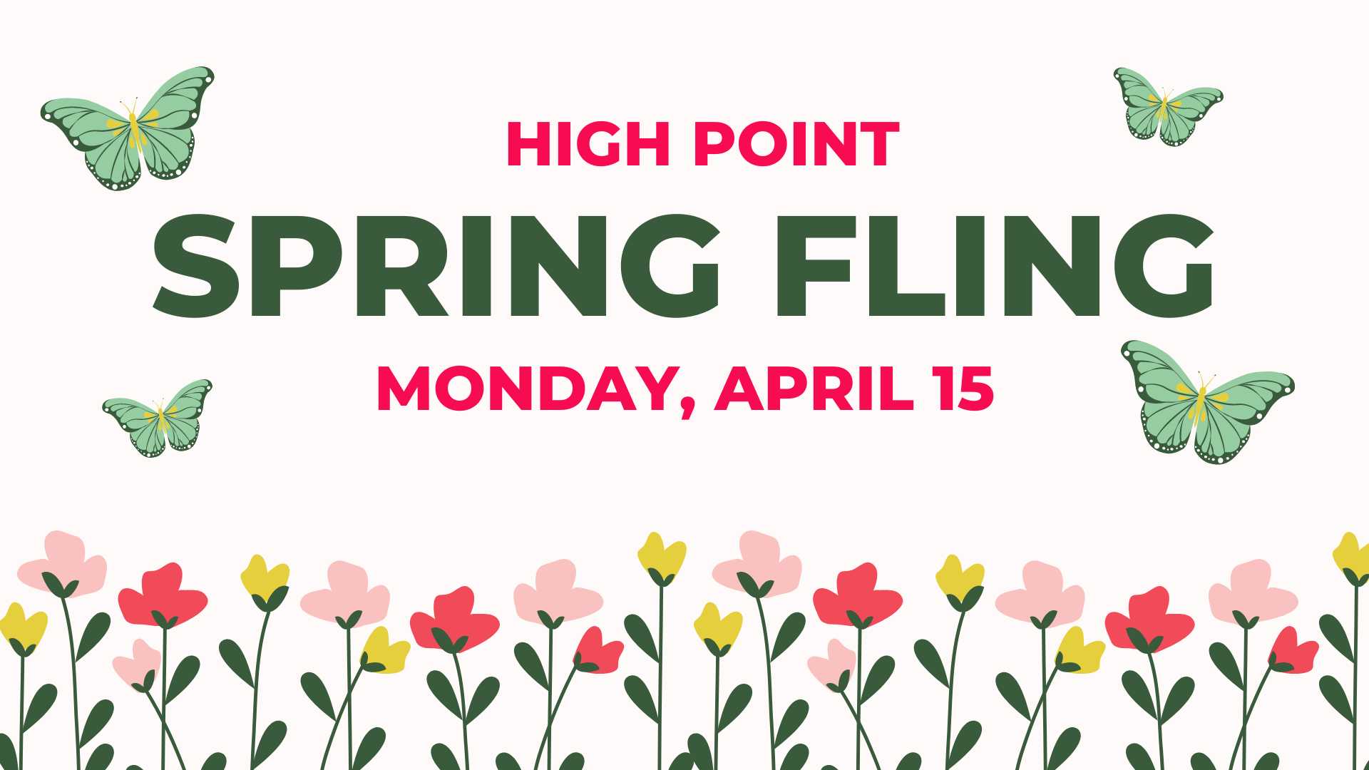 Spring Fling Week - High Point graphic