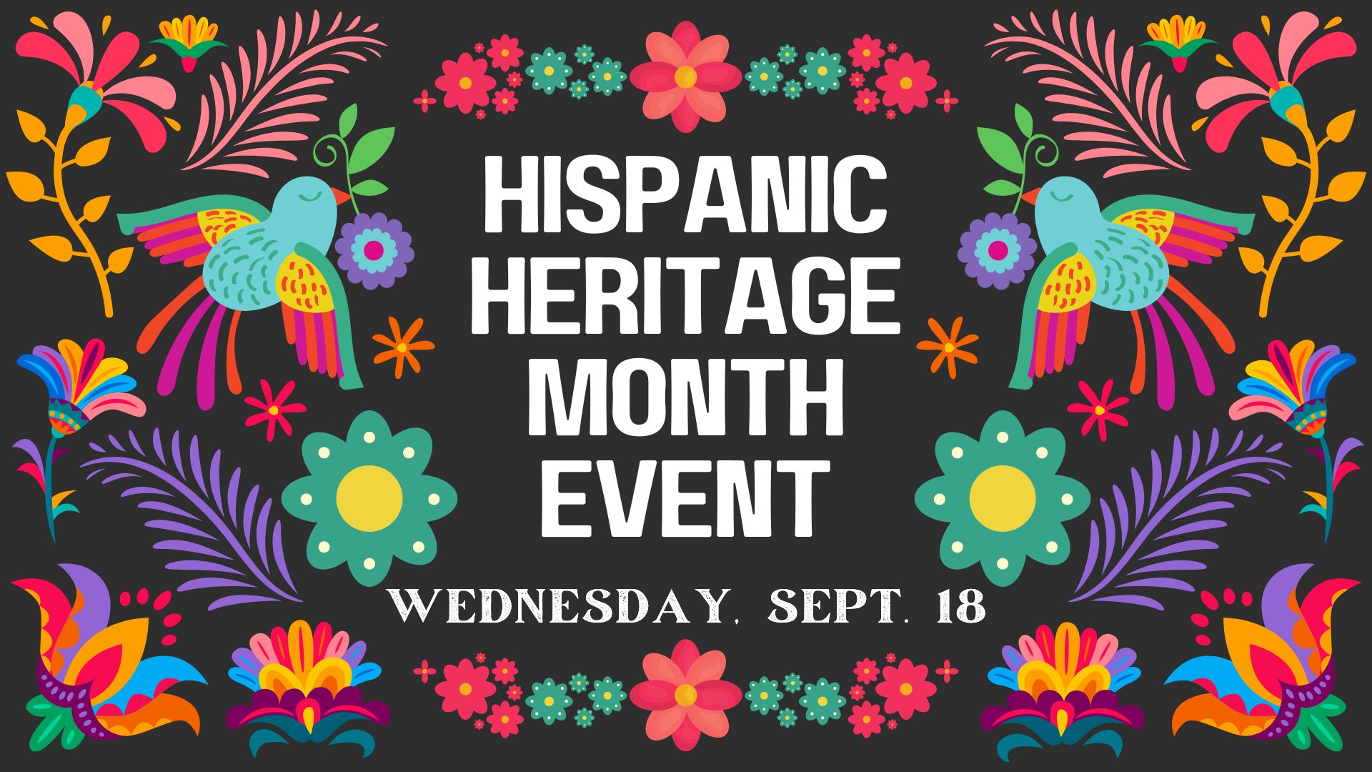 Hispanic Heritage Month Event