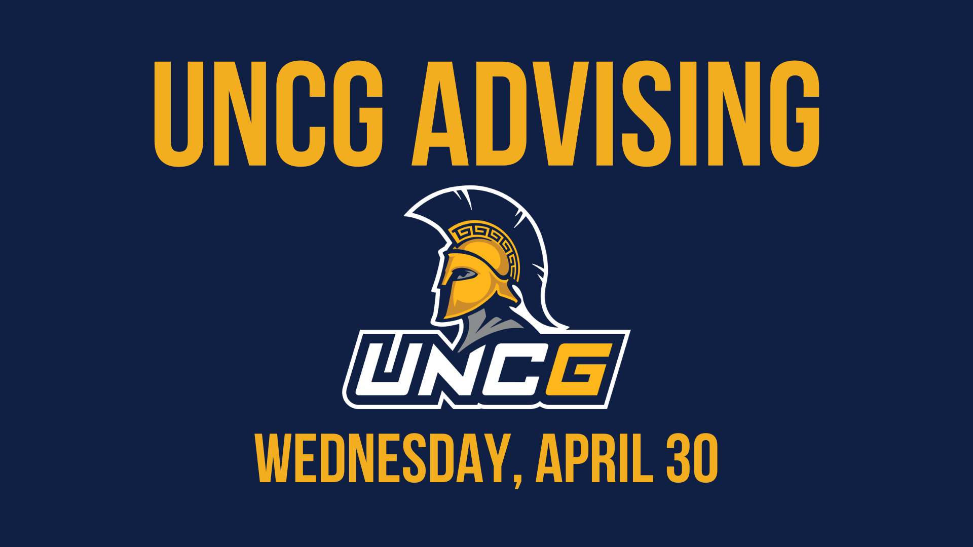 UNCG Advising graphic