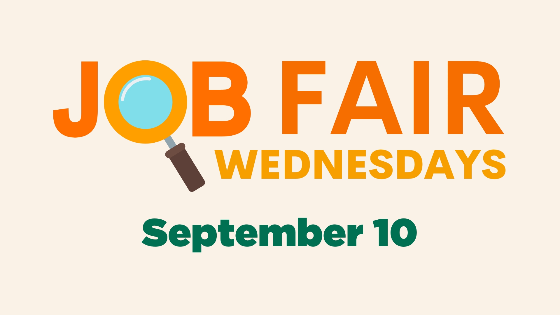 Job Fair Wednesday