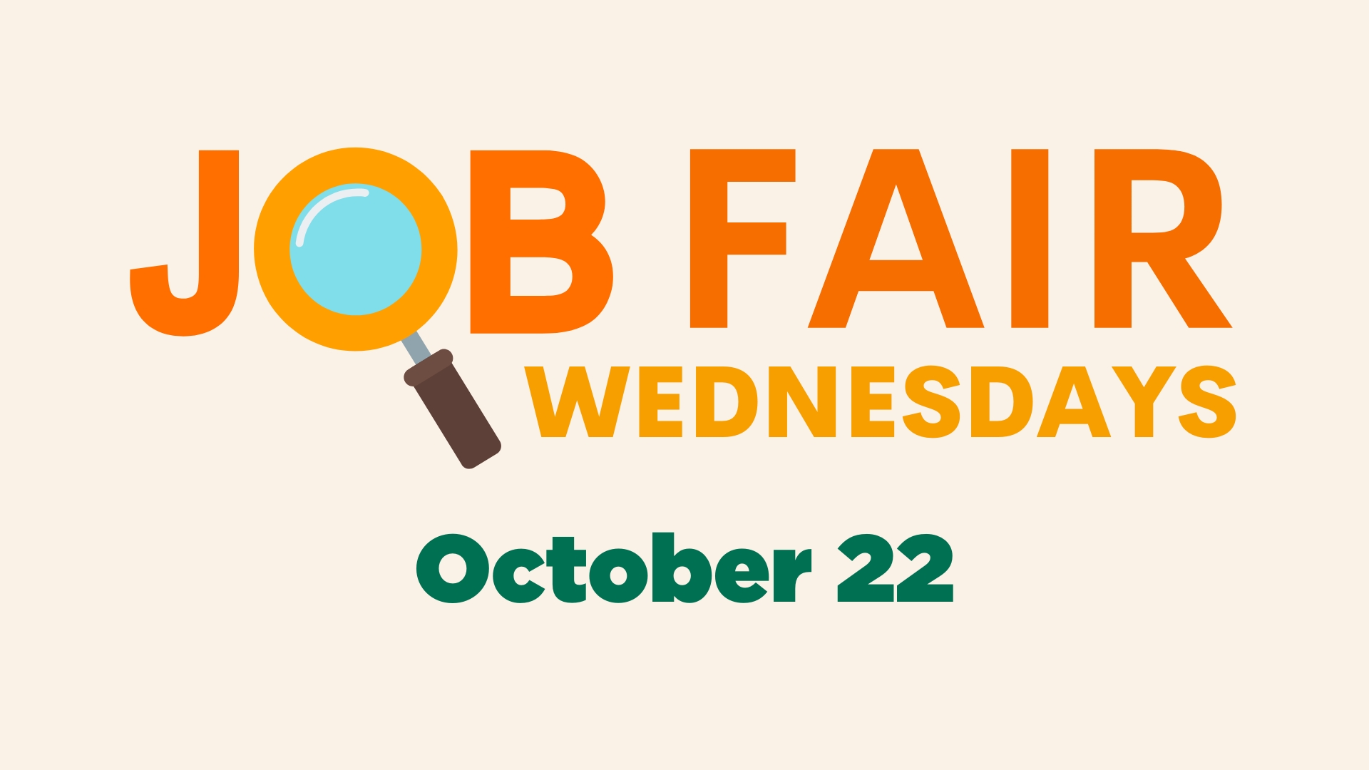 Job Fair Wednesday