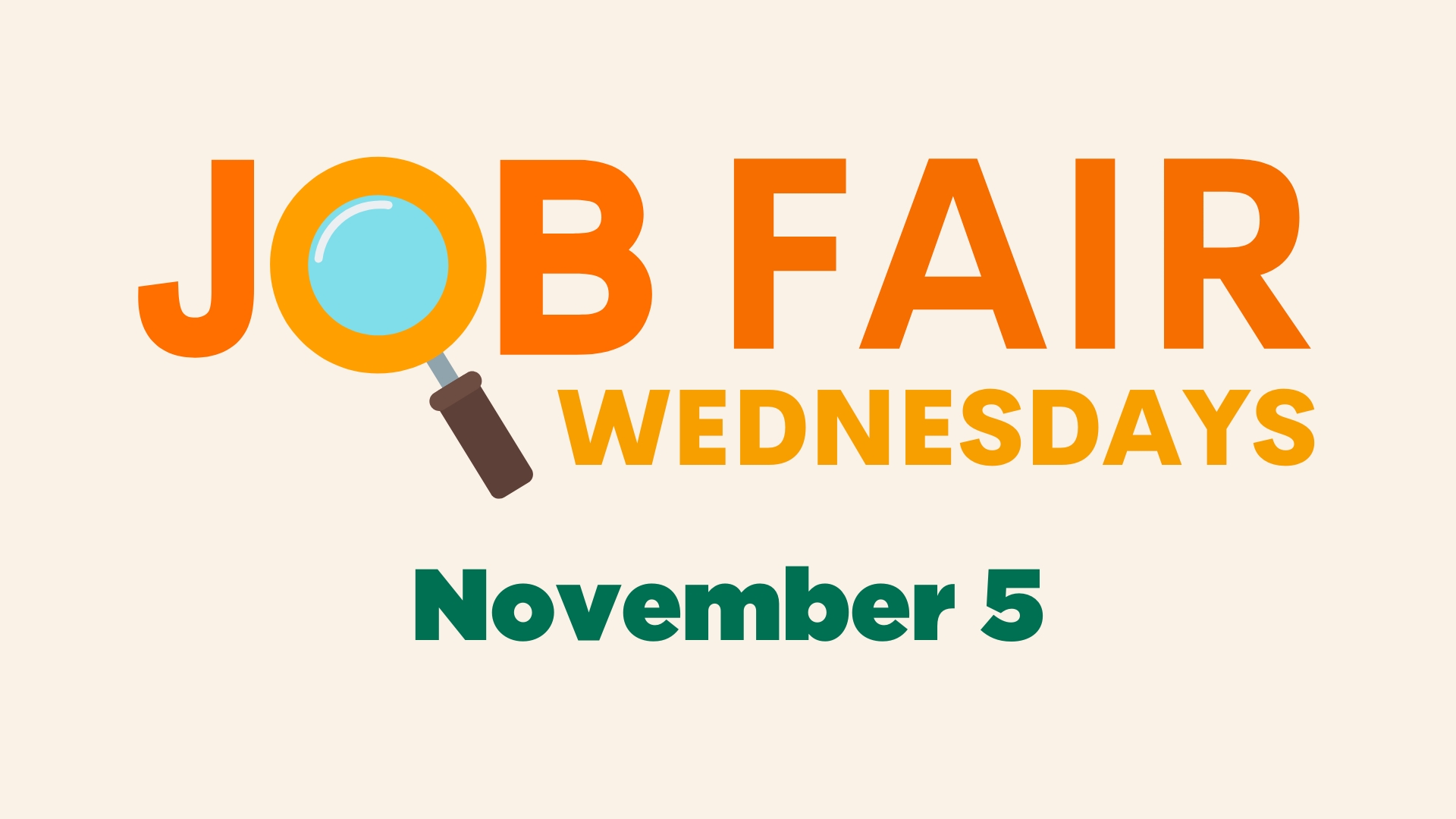 Job Fair Wednesday