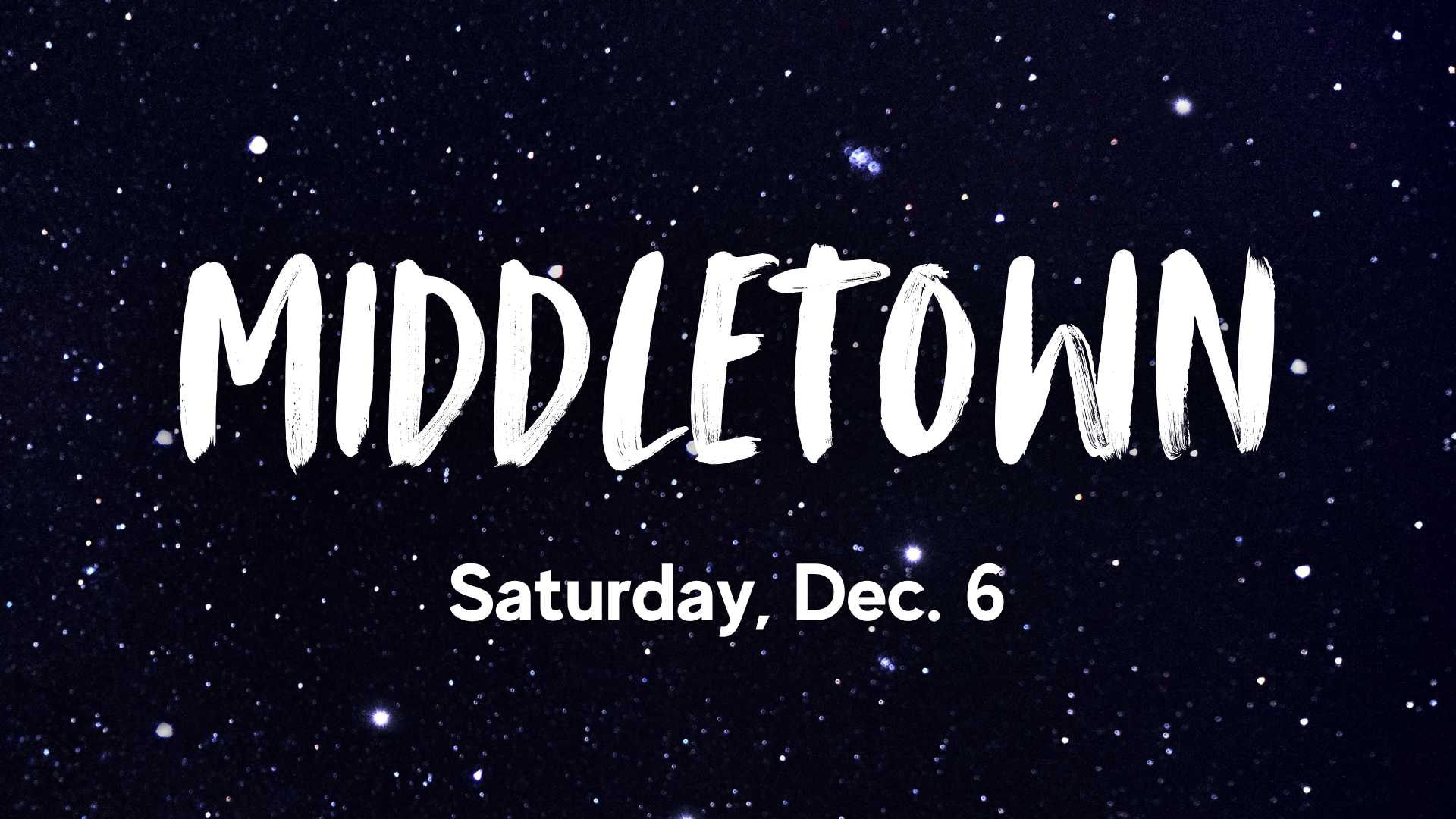 Middletown production graphic