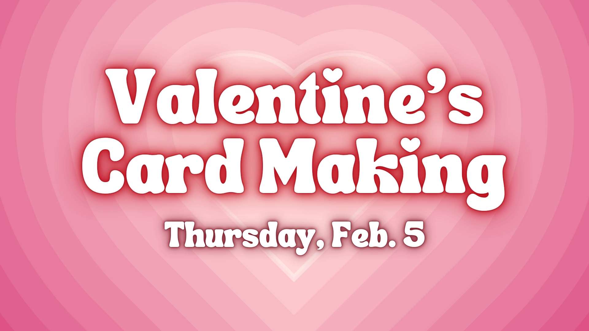 Valentines card making graphic